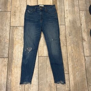 Madewell 10” High Rise Skinny Jean 29